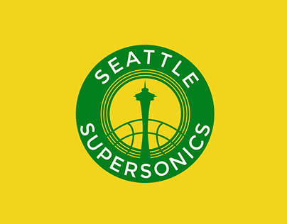 SEATTLE SUPERSONICS / NBA - concept by SOTO UD (COPIE) on Behance