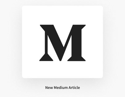 Instaram Stories & Post Design for new Medium Articles