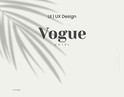 Vogue | UI & UX Web Page Design