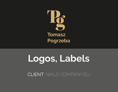 Nails Company logos and labels
