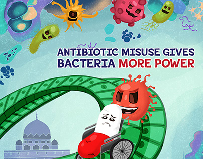 Art to Communicate Antimicrobial Resistance (AMR).