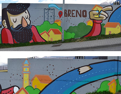 Breno, full wall