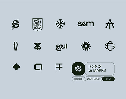 Project thumbnail - Logos & Marks 2021-2022