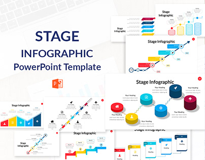 Stage Infographic PowerPoint Template