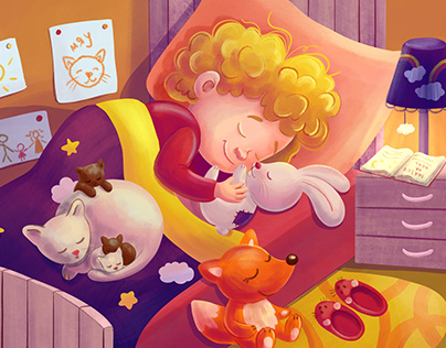 Bedtime Story Projects | Photos, videos, logos, illustrations and branding  on Behance