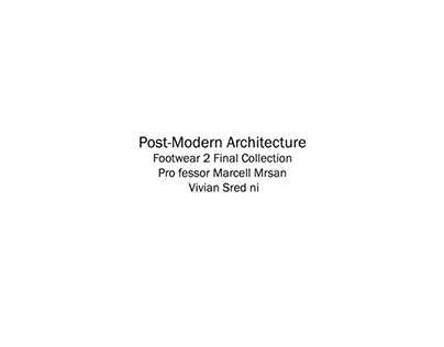 Post-Modern Architecture Digital Collection