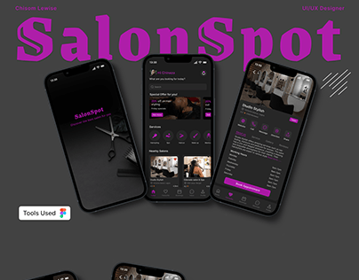 Project thumbnail - Salon booking mobile app