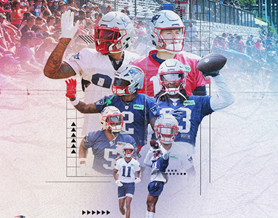 NFL Training Camp Poster (New England Patriots)