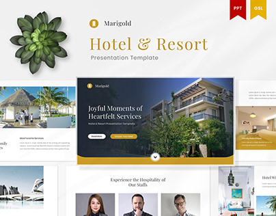 Marigold - Hotel & Resort Presentation Template