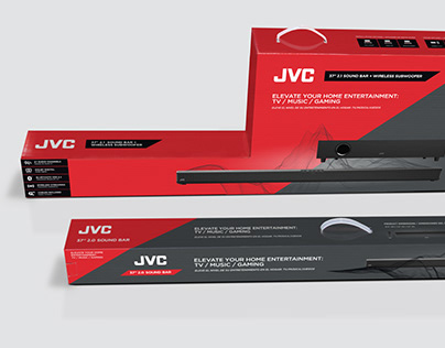 JVC Sound Bar | Packaging
