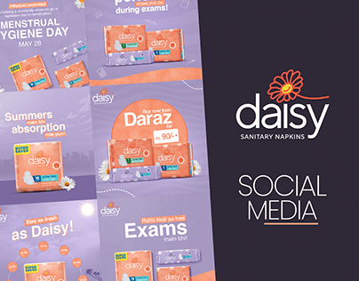Daisy - Sanitary Pad Social Media