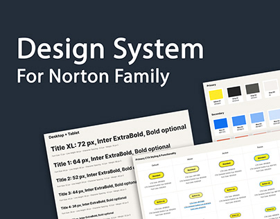 Design System for Norton Family