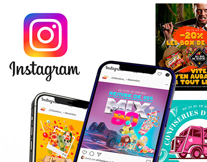 Création de post Instagram - Communication E-commerce