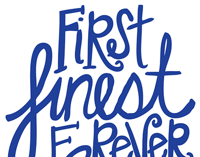 Alpha Delta Pi - First. Finest. Forever. Logo