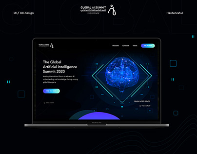 Global AI Summit :: Artificial intelligence Web Design