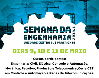 Semana da Engenharia 2018.1 UNESA - Praça Onze