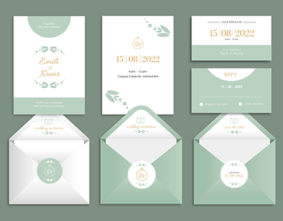 Developing an identity for a wedding celebration