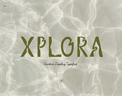 XPLORA - CREATIVE DISPLAY TYPEFACE