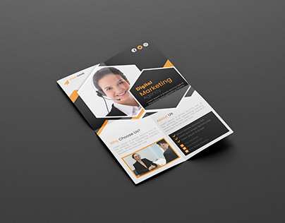 Digital Marketing Business clean Flyer Template Design