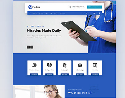 Medical WordPress theme