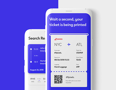 Mobile Flights App Concept