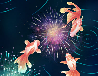 金魚花火 (Goldfishes & Fireworks)