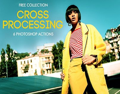 Cross Processing Photoshop Actions Free