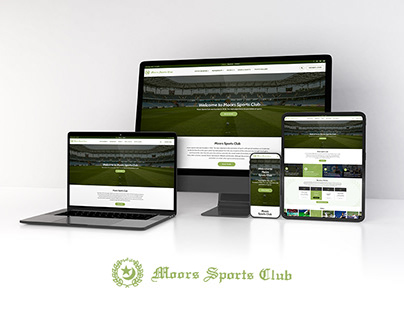 Moors Sports Club Website UI/UX Design