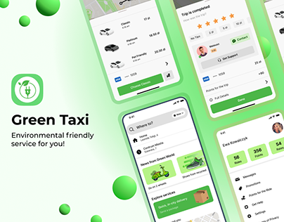 GreenTaxi - ecofriendly taxi service