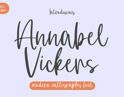 Annabel Vickers Font