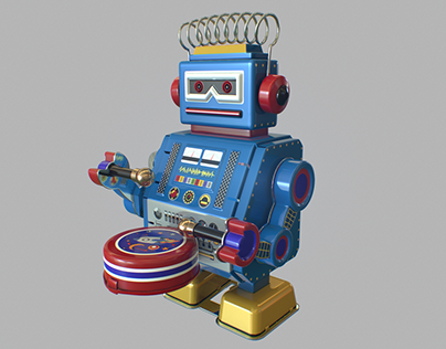 Old school robot