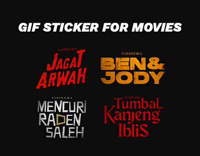 Visinema Movies GIF Stickers