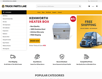 Flatsome Ecommerce Theme Home Page Design