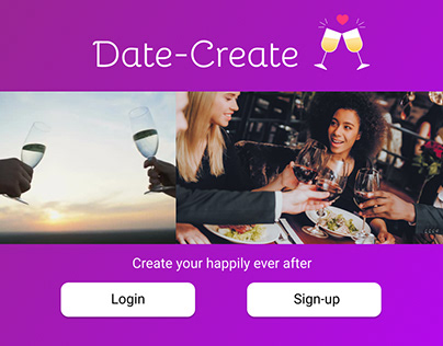 Date-Create homepage draft
