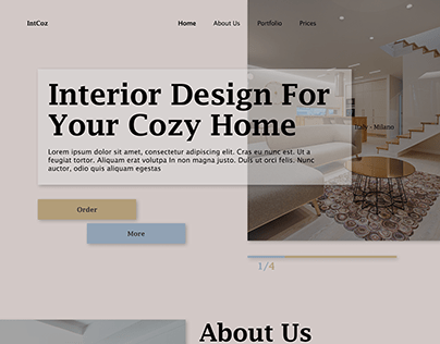 Interior Designer - Website