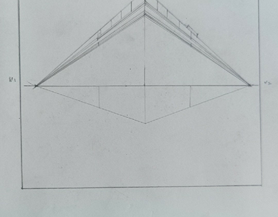 TWO POINT PERSPECTIVE DRAWING