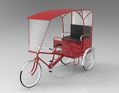 Diploma Project- Cycle Rickshaw Design for Kolkata