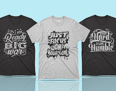 Awesome trendy typography T shirt design.