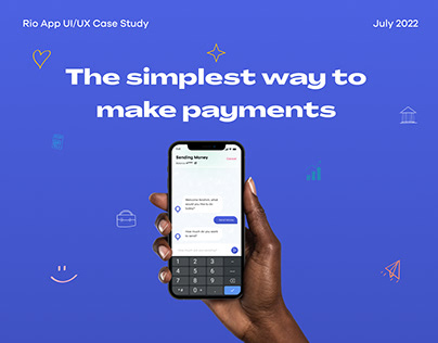 Rio Financial Assistant App UI UX Case Study