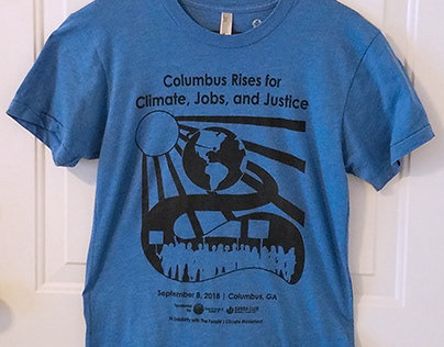 Columbus Rises T-shirt