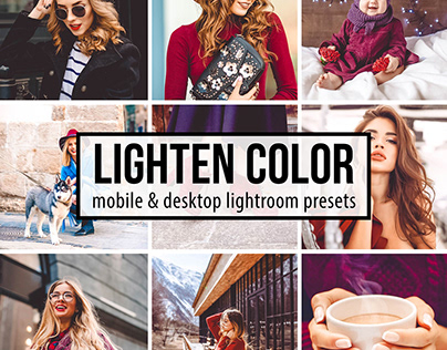 Mobile & Desktop Lightroom Presets Lighten Color