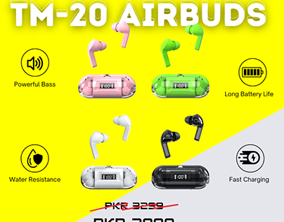 TM 20 Airpods: Next-Level Sound Experience!