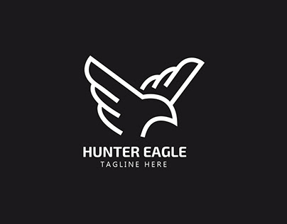 Modern Eagle Logo Design | Minimalist Logo Design |