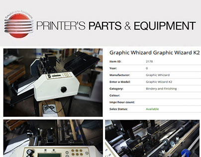 Graphic Wizard K2 by Printers Parts & Equipment