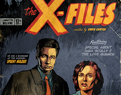 X-Files - vintage comic cover