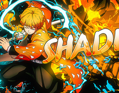 Anime Shade Header Design