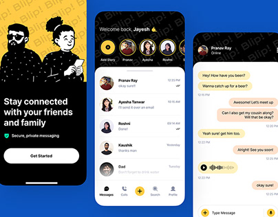Chat/Messaging App UI