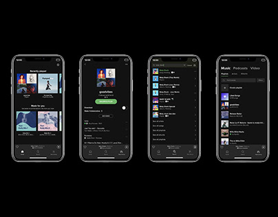 Spotify Interface Redesign