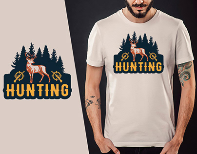 Hunting Graphic Tshirt Design
