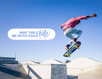 Identidade Visual - May the SKATE be with you
